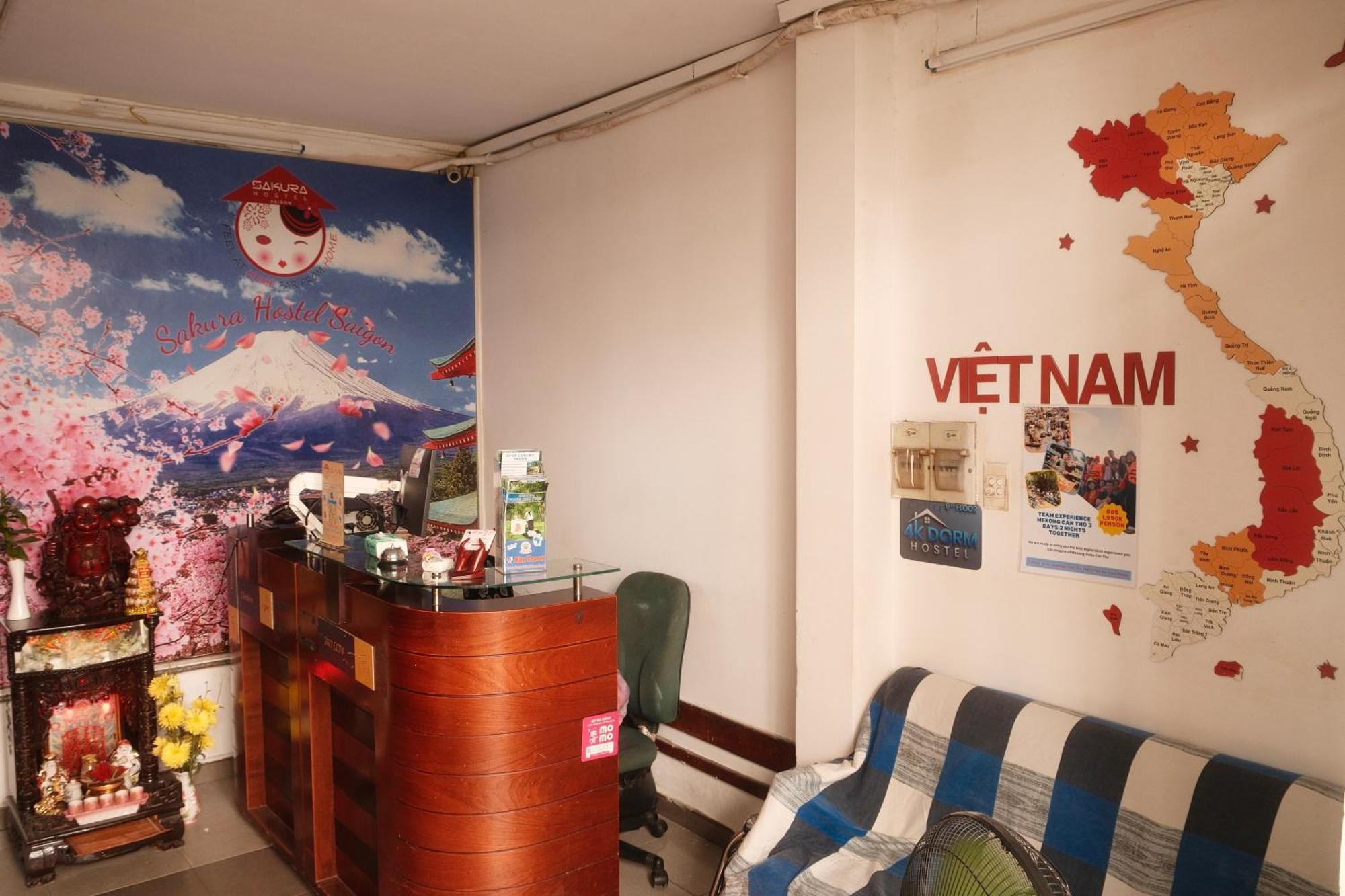 Sakura Hostel Saigon مدينة هوشي منه المظهر الخارجي الصورة
