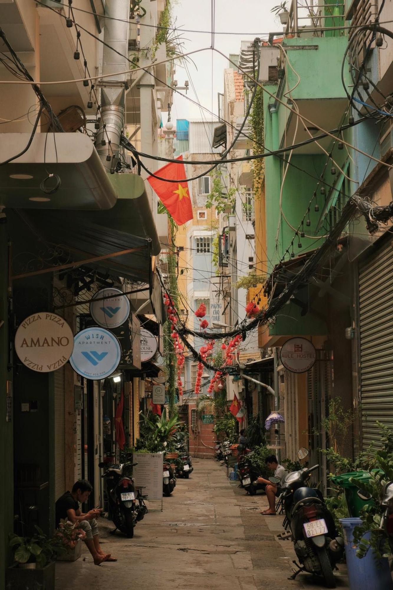 Sakura Hostel Saigon مدينة هوشي منه المظهر الخارجي الصورة